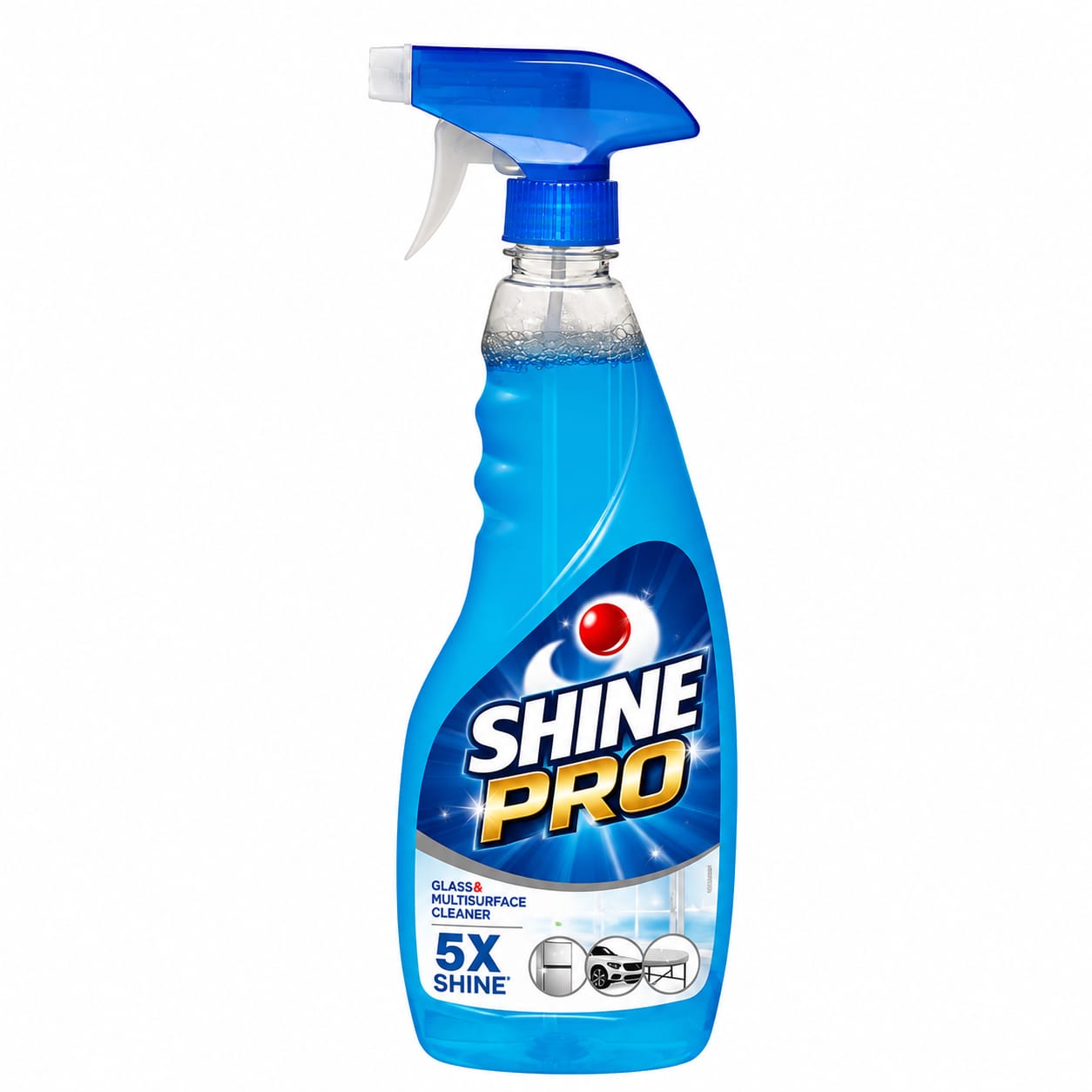 Shine Pro Glass Cleaner — 5X Shine Multi-Surface (500 ML)