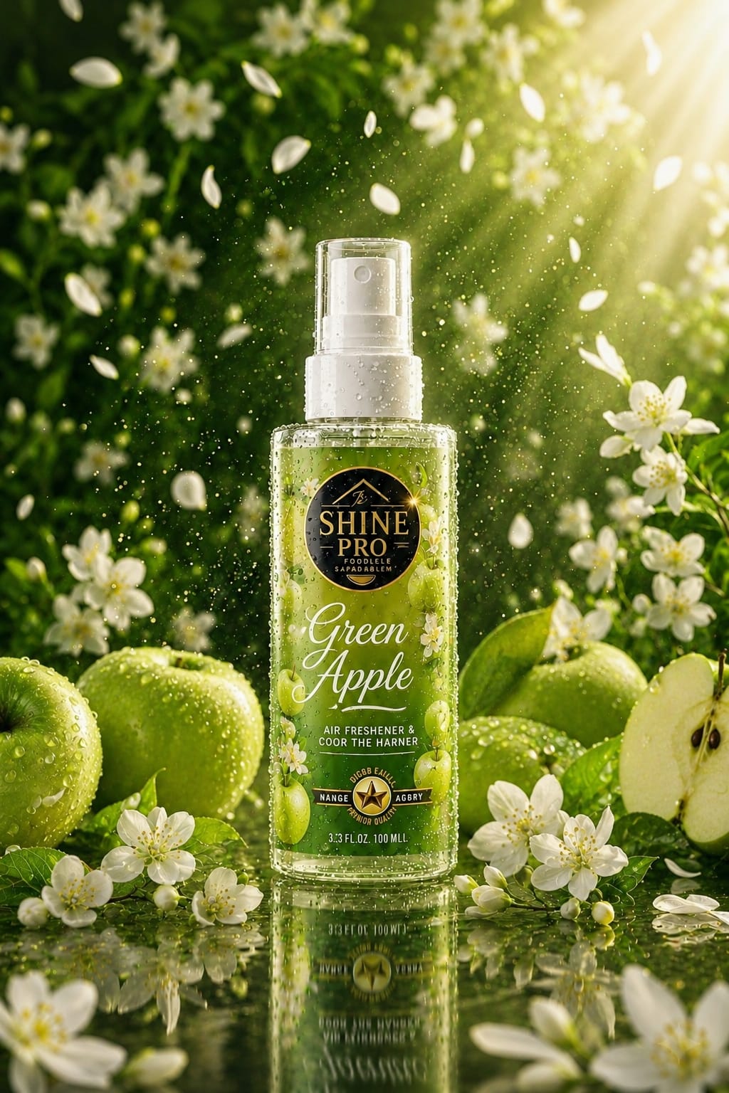 Shine Pro Air Fragrance — Green Apple (100 ML)