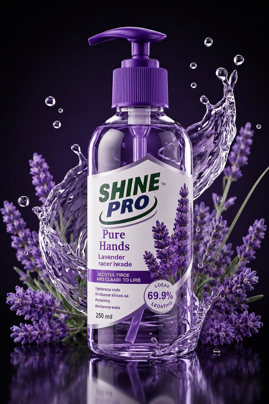Shine Pro Pure Hands Hand Wash — Lavender (250 ML)
