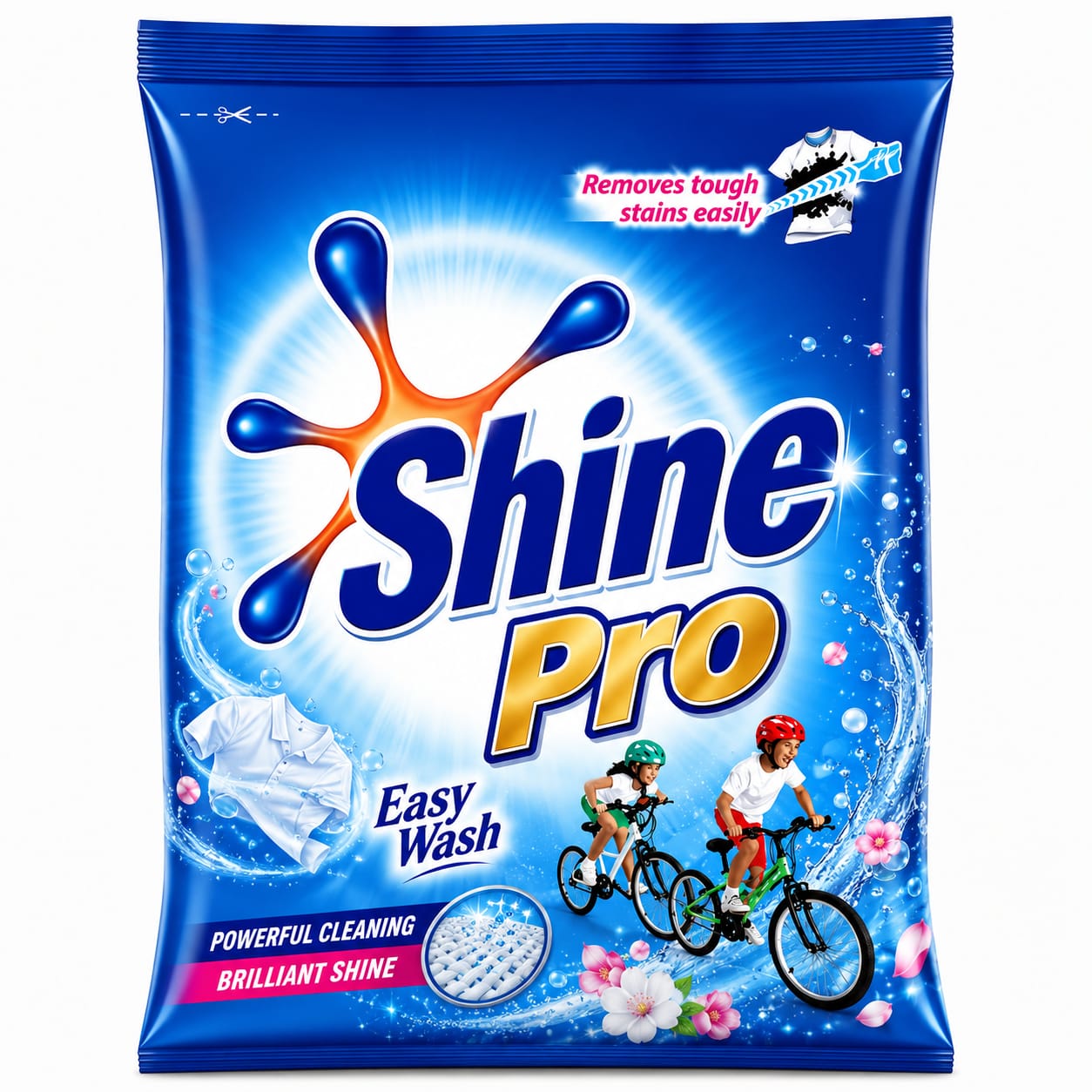 Shine Pro Detergent Powder — Easy Wash (500 ML)