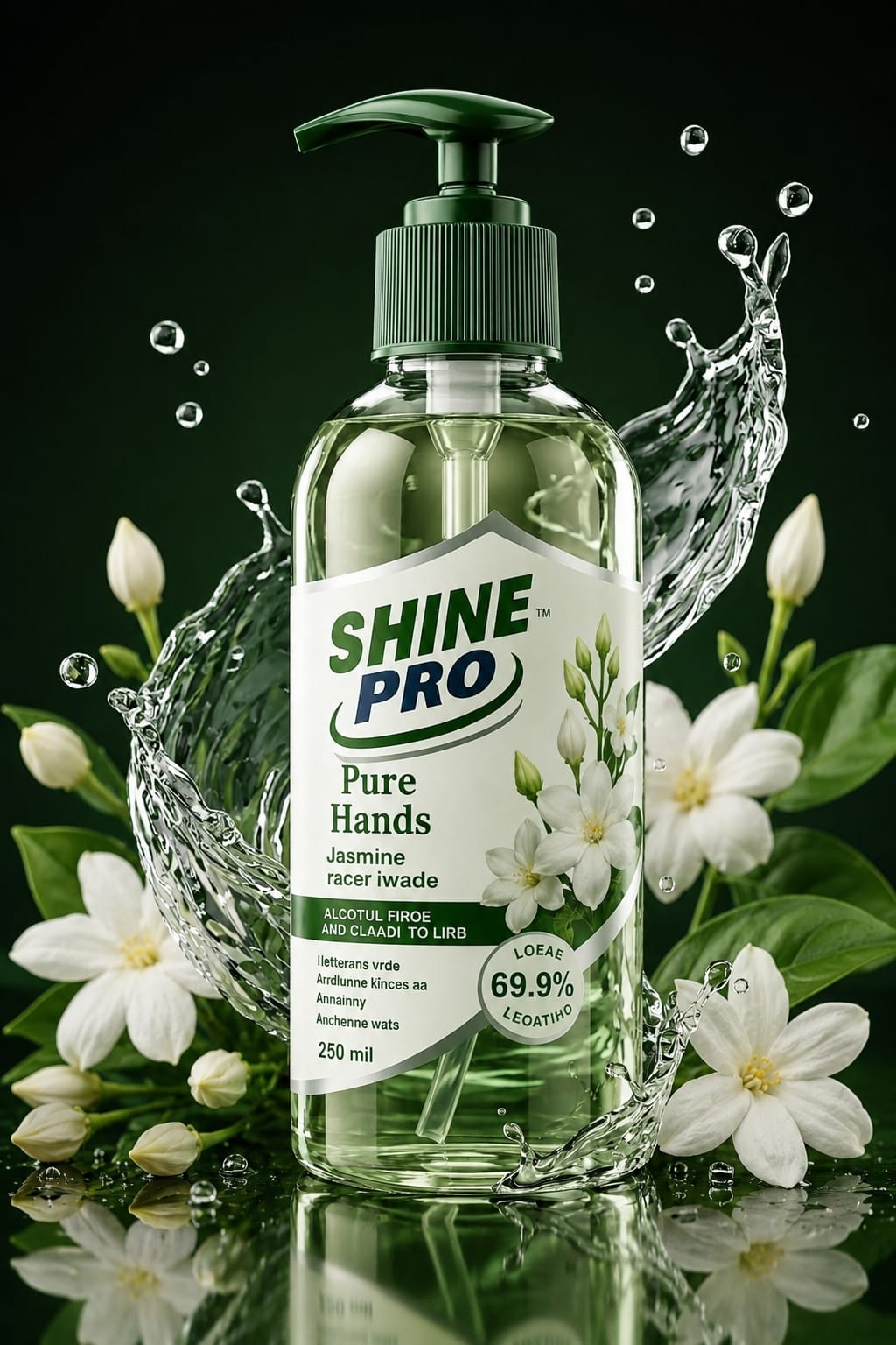 Shine Pro Pure Hands Hand Wash — Jasmine (250 ML)